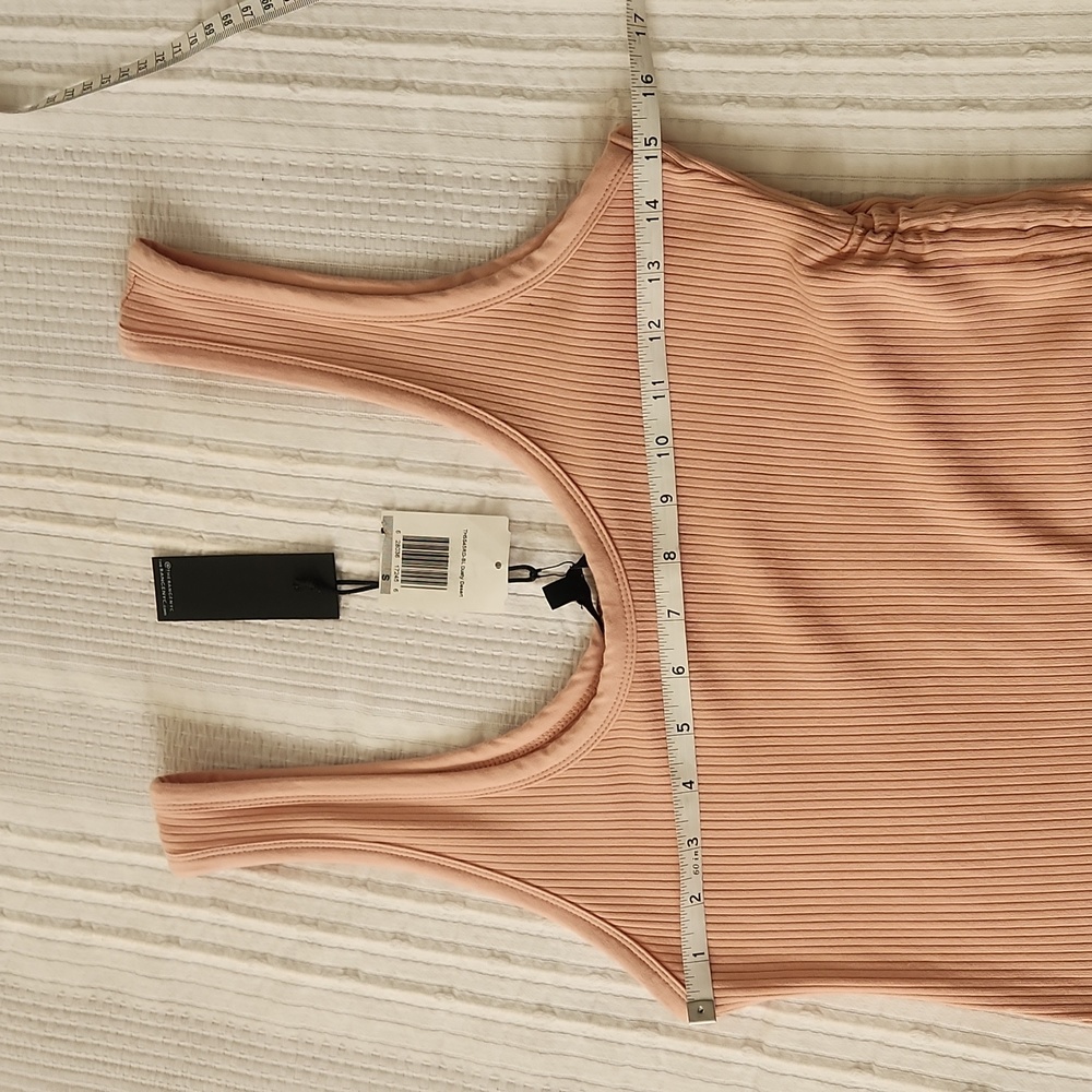 The Range Alloy Rib Cinched Midi Dress in Dusty Desert size S - Picture 12 of 17